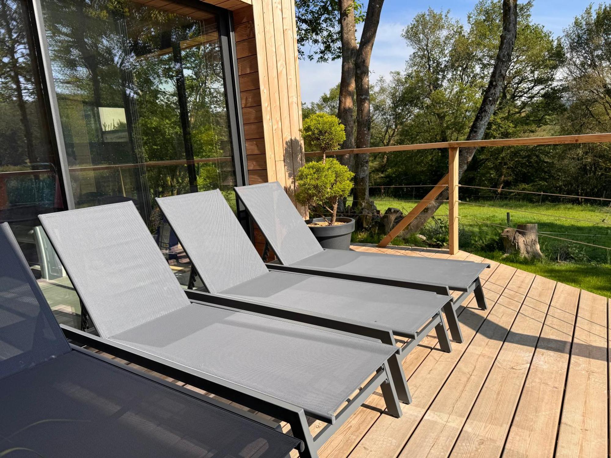 L Antre De Kergoff Villa Caurel  Bagian luar foto